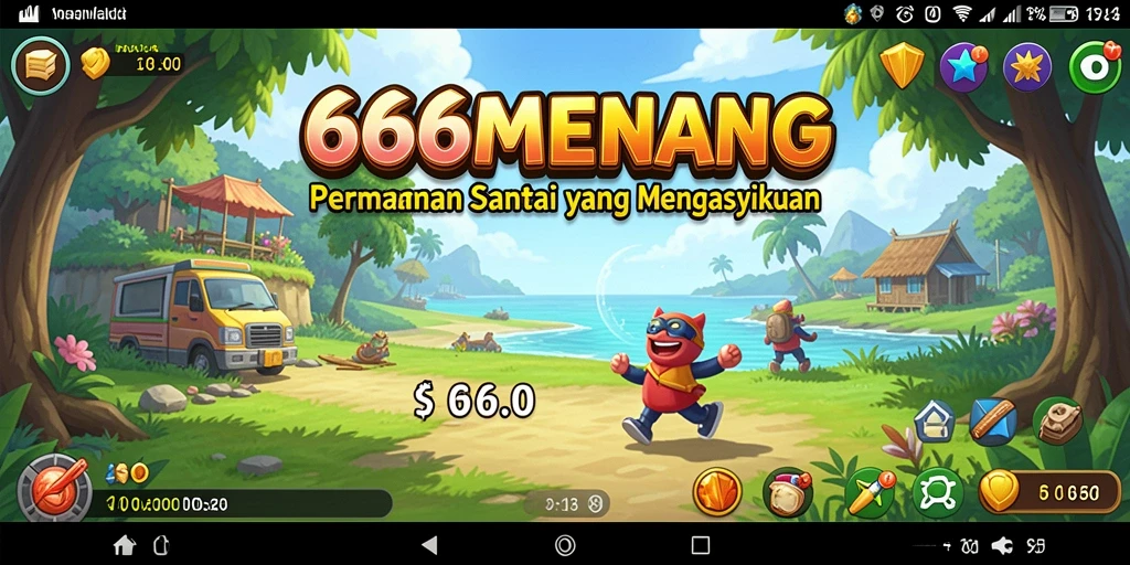 Screenshot gameplay <strong>666MENANG</strong> menunjukkan kesenangan bermain.