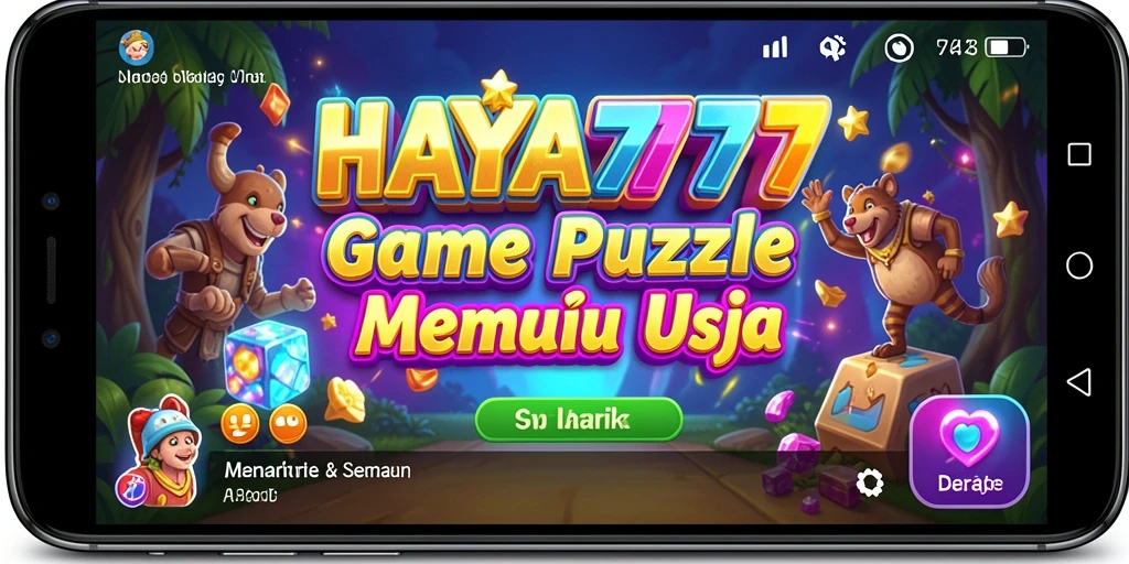 Gambaran gameplay HAYA777 dengan tantangan Puzzle yang menarik.