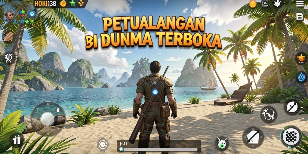 Tampilan gameplay HOKI138 yang mempesona di dunia terbuka.