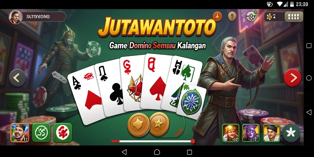 Tangkapan layar gameplay seru dari JUTAWANTOTO.