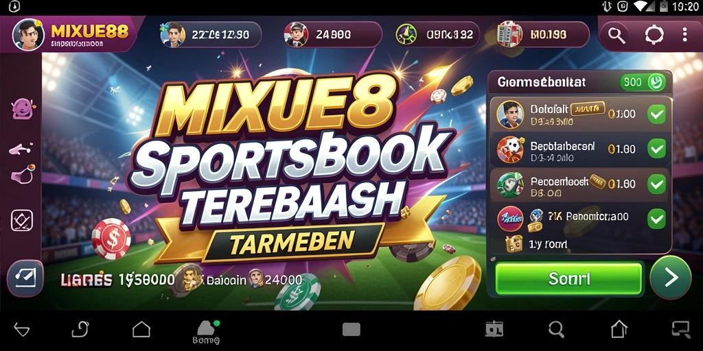 Tampilan gameplay MIXUE88 yang dinamis dan interaktif.